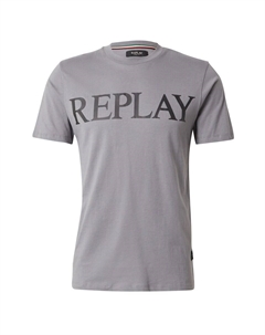 Рубашка, серый Replay