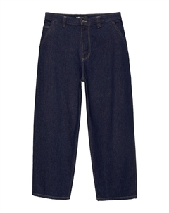 Джинсы свободного кроя, темно-синий Pull & bear