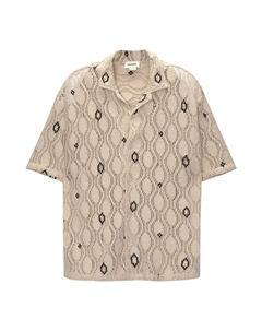 Удобная рубашка на пуговицах, кэмел Pull & bear