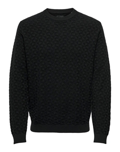 Свитер Kalle, черный Only & sons