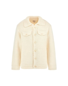 Вязаный кардиган, кремовый Guess