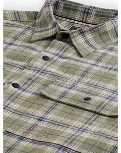 Рубашка обычного кроя на пуговицах, оливковый Next