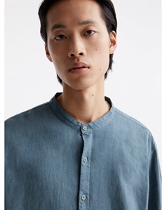 Удобная рубашка на пуговицах, зеленый Pull & bear