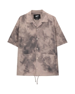 Удобная рубашка на пуговицах, бежевый Pull & bear