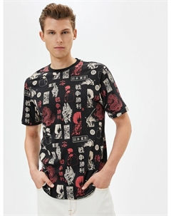 Рубашка, черный Koton