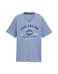 Рубашка, цвет Navy/Dusty blue Tom tailor