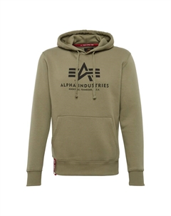 Толстовка, оливковый Alpha industries