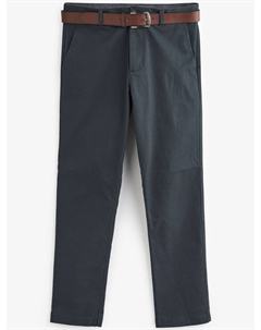 Облегающие брюки-чинос, темно-синий Next