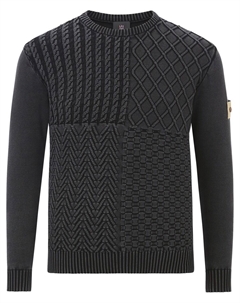 Свитер Rabbe, цвет mottled black Jan vanderstorm