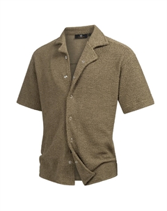 Рубашка обычного кроя на пуговицах Raney, зеленый Indicode jeans