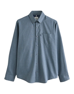 Рубашка обычного кроя на пуговицах, цвет Basalt grey Next