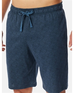 Пижамные брюки  Mix & Relax Bermuda, синий Schiesser