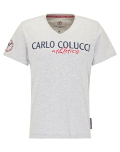 Рубашка Conte, пятнистый серый Carlo colucci