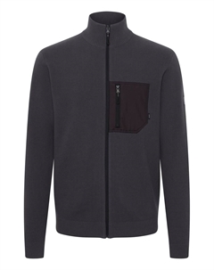 Вязаный кардиган, цвет Anthracite/Dark grey Indicode jeans