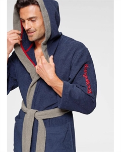 Длинный халат Henry, морской синий Kangaroos