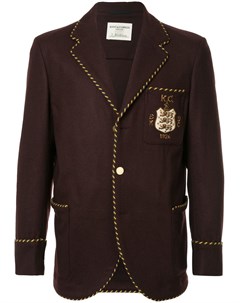 Kent curwen приталенный пиджак с заплаткой с логотипом 50 коричневый Kent & curwen
