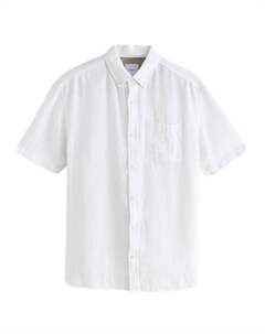 Рубашка обычного кроя на пуговицах, белый Next