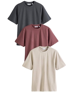 Рубашка, цвет Beige/Dark grey/Berry Next
