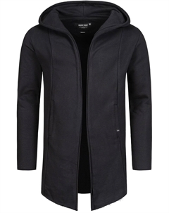 Толстовка с капюшоном на молнии  Brekstad, черный Indicode jeans