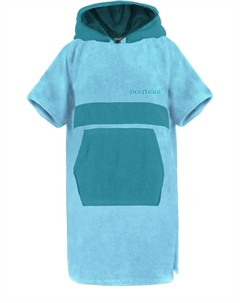 Короткий халат, синий Normani