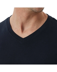 Длинная пижама Casual Essentials, темно-синий Schiesser