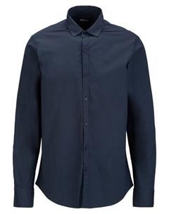 Рубашка обычного кроя на пуговицах, ночной синий Replay