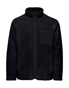 Флисовая куртка Trodie, черный Indicode jeans