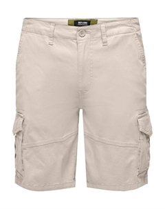 Обычные брюки- карго Dean-Mike, кремовый Only & sons