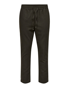 Зауженные брюки ONSLINUS, темно-коричневый Only & sons