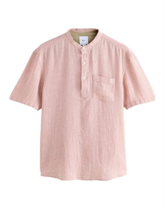 Удобная рубашка на пуговицах, розовый Next