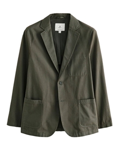 Приталенный пиджак от костюма, оливковый Next