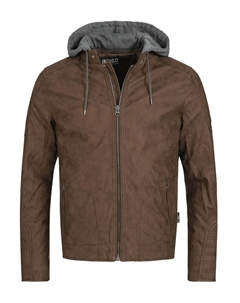 Межсезонная куртка, коричневый Indicode jeans