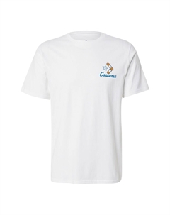 Рубашка SWINGING SKELETON, белый Converse