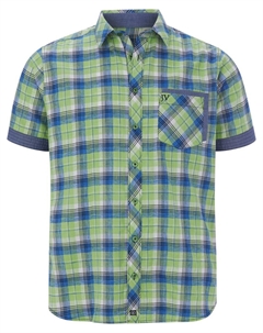 Удобная рубашка на пуговицах Haaker, светло-зеленый Jan vanderstorm