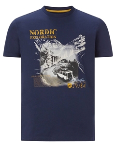 Рубашка  Hakse, темно-синий Jan vanderstorm