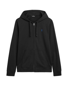 Толстовка с капюшоном на молнии, черный Next