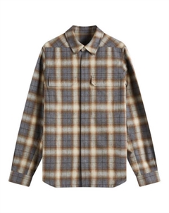 Верхняя рубашка из хлопковой ткани в клетку, мультиколор Rick owens