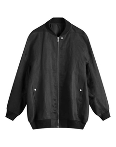 Куртка-Бомбер из саржи Питера, черный Rick owens