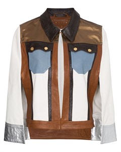 Skiim укороченная куртка с карманом на груди 34 коричневый Skiim