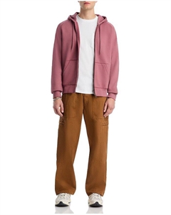 Толстовка с капюшоном Carhartt Chase с застежкой-молнией спереди, розовый Carhartt wip