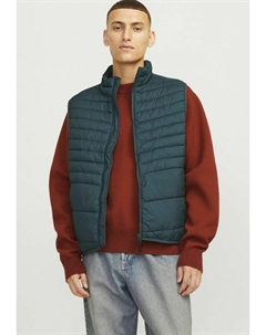 Жилет JJESTATE PACKABLE COLLAR, темно-зеленый Jack & jones
