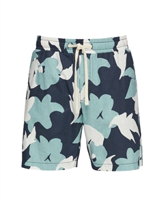 Льняные шорты-бермуды мужские, цвет 58a0 Blue Qs