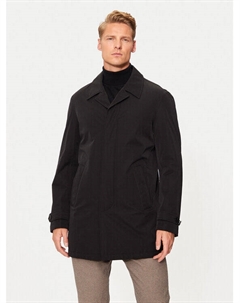 Переходное пальто стандартного кроя, черный Bugatti