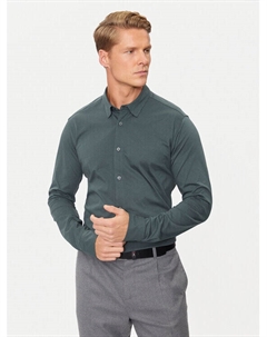 Рубашка узкого кроя, зеленый Only & sons