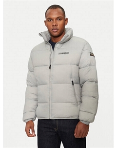 Пуховик стандартного кроя, серый Napapijri