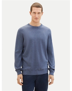 Свитер обычного кроя, синий Tom tailor