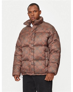 Пуховик стандартного кроя, коричневый Jack & jones