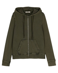 Худи Sonny на молнии с логотипом, зеленый Zadig&voltaire