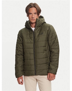 Пуховик стандартного кроя, зеленый Puma