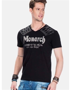 Классическая футболка Shirt, черный Cipo&baxx